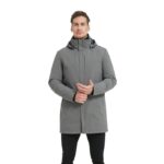 High end business storm jacket windproof and warm down jacket source factory DVS004