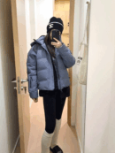 Women's Waterproof Outdoor Down Andessa down Jacket for Sports & Daily Commuting Breathable Warm-Keeping Ski Jacket for Mountaineering