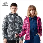 Tectop-men-women-outdoor-camouflage-camping-Soft-shell-Jackets-Waterproof-windproof-keep-warm-hiking-Soft-shell