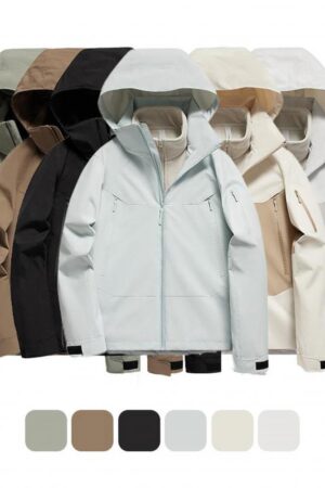 DVSK8089 Value Outdoor Polar Fleece Silver Fox Fleece3-in-1 Jacket