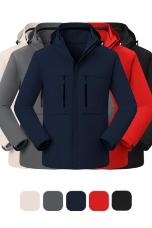 DVS-TW88161 New Solid Color Anti-Static Thickened Oxford Oli Fleece Lining 3-in-1 Jacket