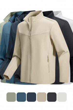 DVS25D31 High Performance Arc'teryx Style Stand Collar Softshell Jacket