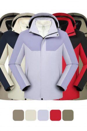 DVS85101 Nuclear-Level Value YKK Zipper Color-Accented3-in-1 Jacket