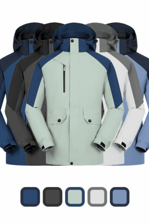 DVS-TW88131 TW88131New Color-Block Polar Fleece Lining3-in-1 Jacket