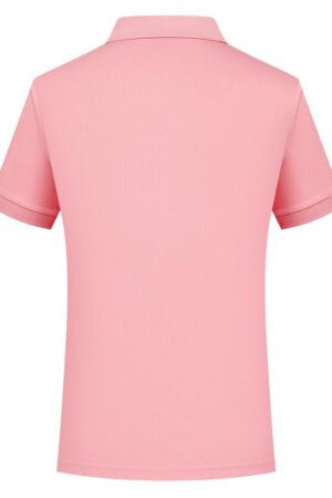 DVSNS6C677 40s Double-Face Mercerized Sorona Modal Cotton Double-Layer Collar Polo Shirt