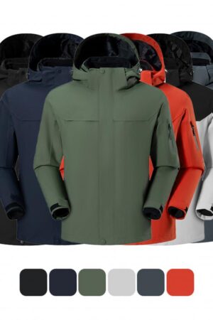 DVSK8852 National Standard Waterproof Classic Brand Style 3-in-1 Jacket