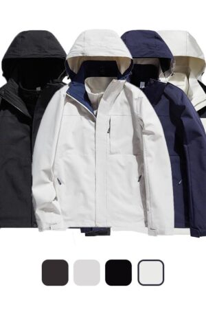 DVSK5A90 Oxford Underarm Ventilation Ultra-Soft Lining Couple Jacket