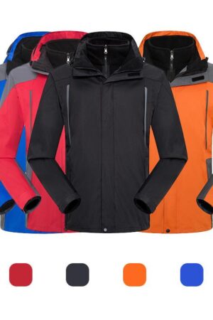 DVS-KK32992 Chest Symmetrical Contrast Jacket