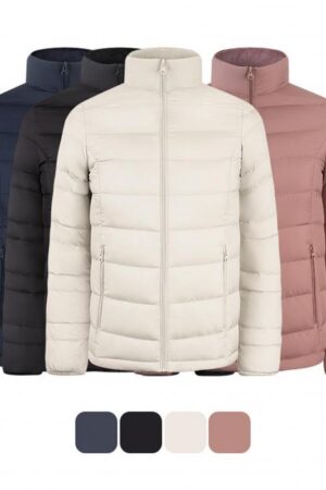 DVS20T93 New Std90% White Duck DownCoupleCasualStand CollarWomen'sDown Jacket