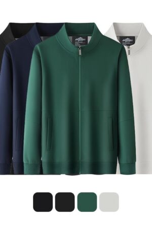 DVSY7658 Waterproof Functional Casual Stand Collar Jacket Outerwear Softshell Jacket