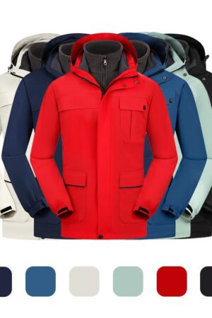 DVS-TW88071 TW88071Parka Detachable Jacket(Polar Fleece Lining)