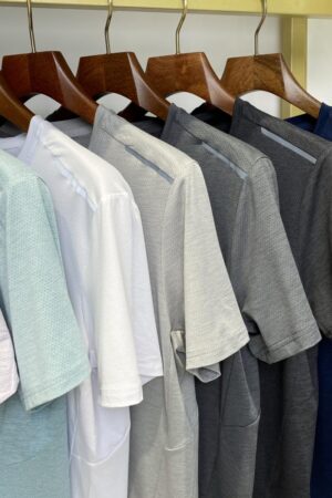 Sports Moisture-Wicking Breathable Polyester-Spandex系列Quick-Dry Crew Neck T-Shirt